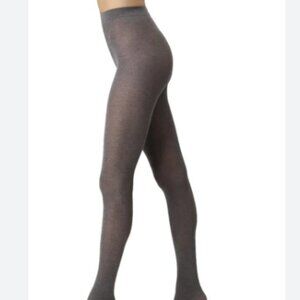Massini NWT Control Top Opaque Tights Gray 912
